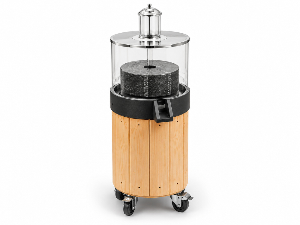 natural stone tahini machine by Ekiciler Makine